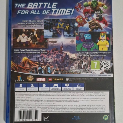 Lego Marvel Super Heroes 2 PS4 game used