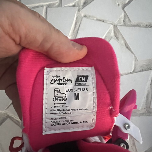 Amila rollers size 35-38, like new, slightly used