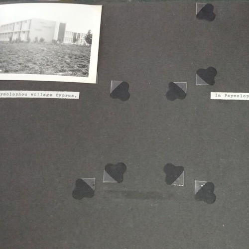 Cyprus 1962 photo album used with 133 photographs