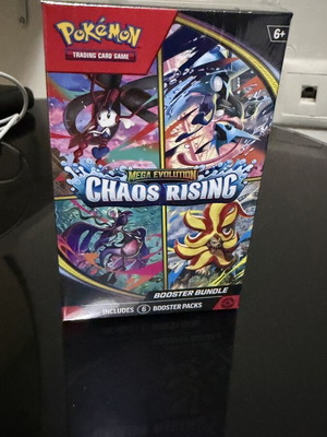 Chaos Rising Booster Bundle Pokemon TCG new, factory sealed