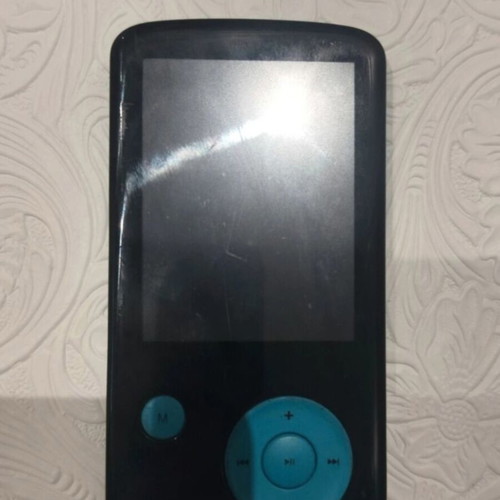 Turbo-X turquoise MP3 player, used, for collectibles