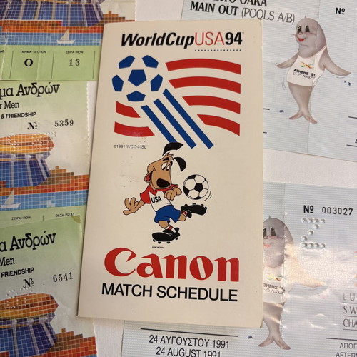 Canon World Cup 94 match schedule