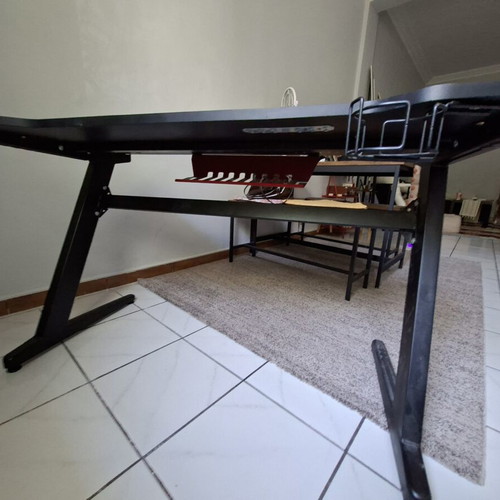 Gamenote gaming desk used, black, 120x60x75 cm