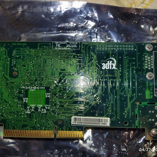 3dfx Voodoo3 3000 AGP 16MB graphics card, retro