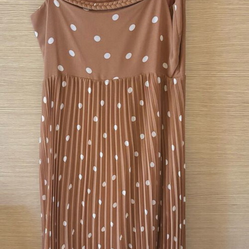 Sezane dress brown like new, size M