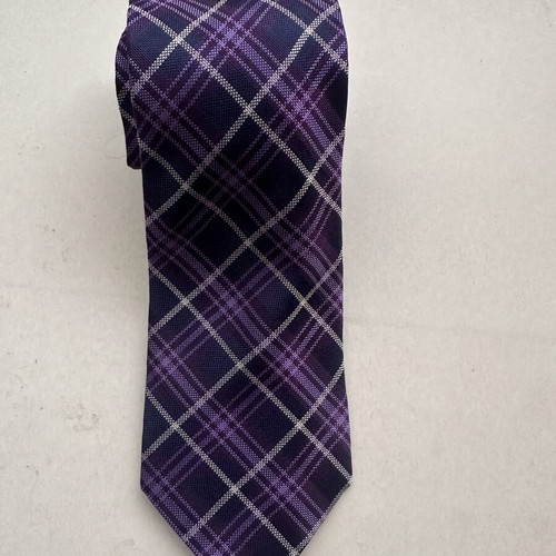 Oxford Company tie, grey and purple