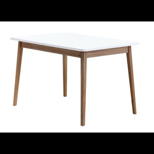 JYSK GAMMELGAB 140 dining table, white wood