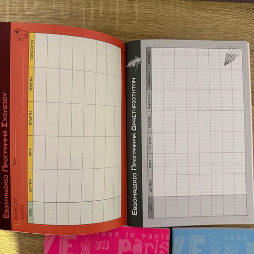 Notebooks brand new, pack of 3 pieces