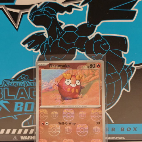 Pokemon Darumaka Master Ball 016/086 mint condition