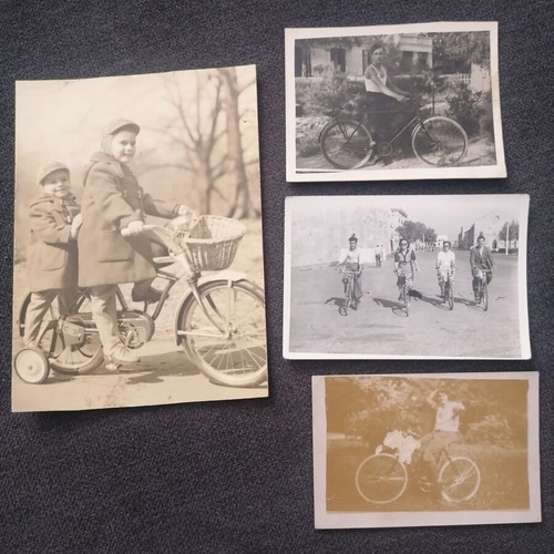 Bicycle photos used, set of 4