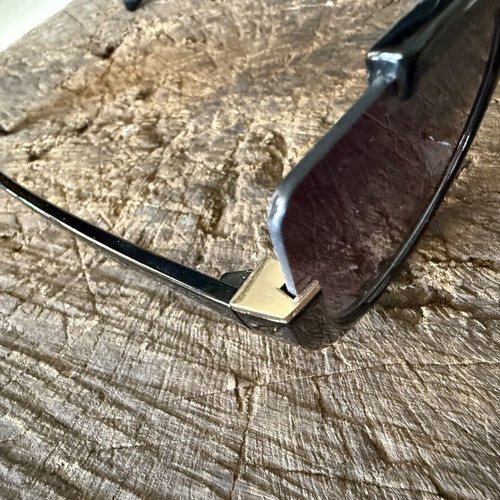 Oversized cat-eye sunglasses black, like new