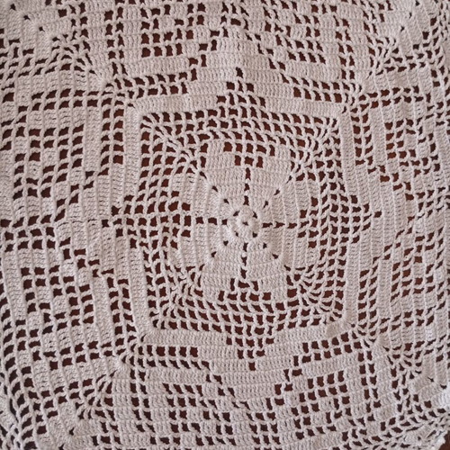 Vintage salon set 4 pcs handmade crochet, like new