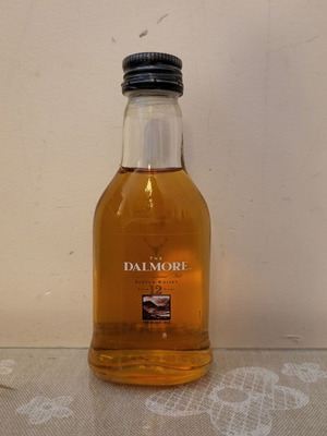 Dalmore 12yo The Black Isle whisky miniature new