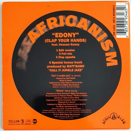 Africanism - Edony Maxi Single new