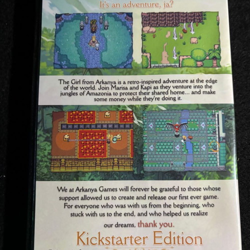 The Girl from Arkanya PC game Kickstarter exclusive new