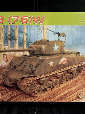 American Sherman M4A3 (76) w Dragon Models 6325 tank new