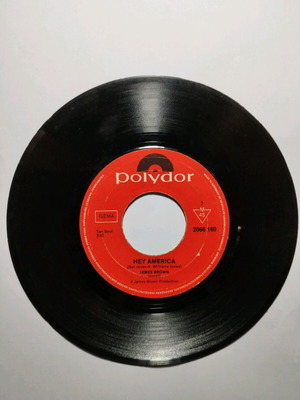 Δίσκος 45 στροφών James Brown Hey America σαν καινούργιο