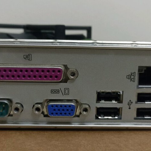 Foxconn G31MXP Micro ATX motherboard with Intel Core 2 Duo and 2GB DDR2 memory used
