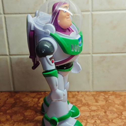 Buzz Lightyear Electronic Walking Figure Toy Story 4 like new