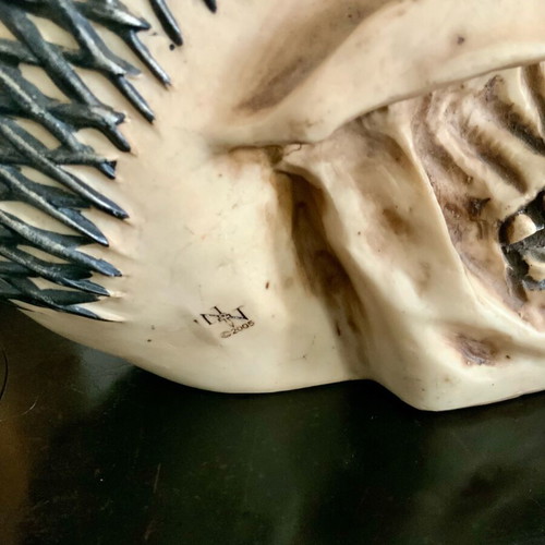 Collectible Gothic skull Nemesis Now used, original 2005