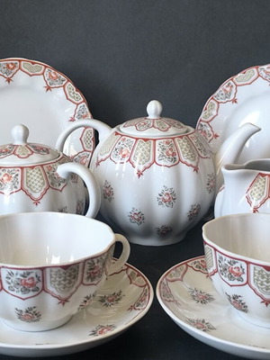 Lomonosov Russian Tea Set like new, Tete a Tete Friz design