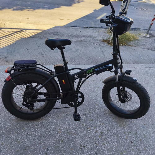 ACE WEELS Fat Bike Folding Electric Bicycle 48v with Accessories