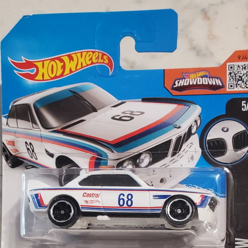Hot Wheels 2016 BMW 3.0 CSL αγωνιστικό αυτοκίνητο καινούργιο, σφραγισμένο