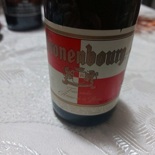 Vintage Kronenbourg bottle closed collectible 80s like new