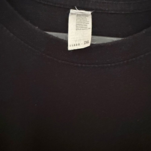 Men's black T-shirt 2XL like new