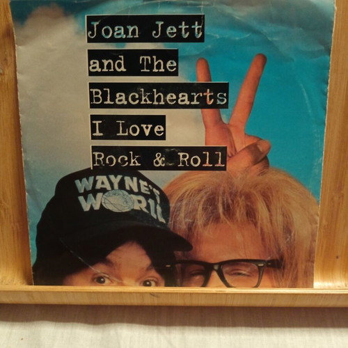 Joan Jett I Love Rock and Roll vinyl record used, rock genre