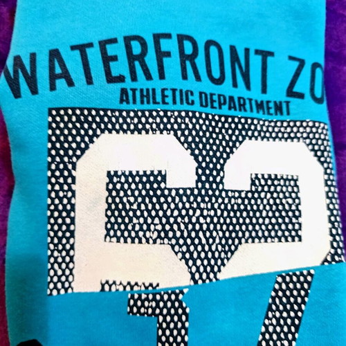 Children's hoodie for 12 years turquoise new