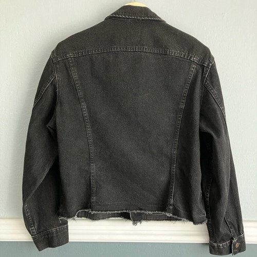 Lee denim jacket vintage used made in USA, size M