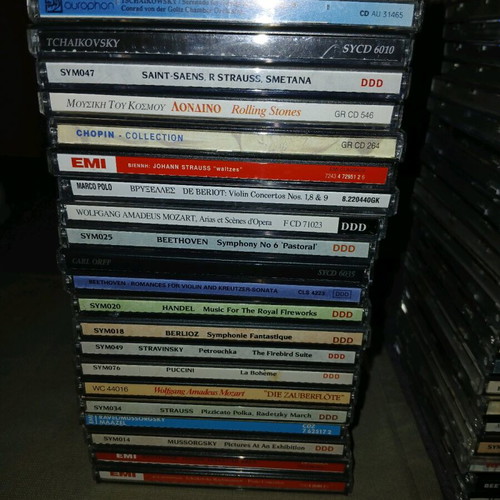 Classical music CD set like new, pack of 69
