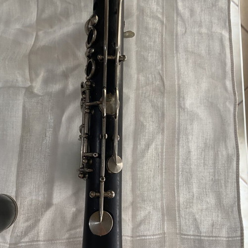 Clarinet Si-bemol (Bb) used, ebony with free carrying case