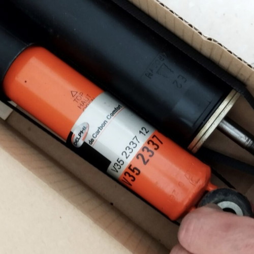 Fiat Uno rear shock absorbers pair new Delphi