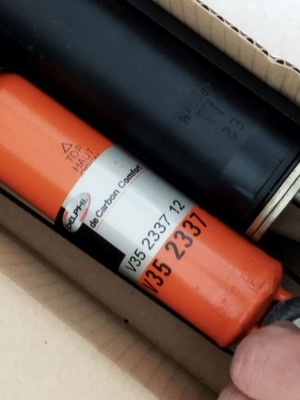 Fiat Uno rear shock absorbers pair new Delphi