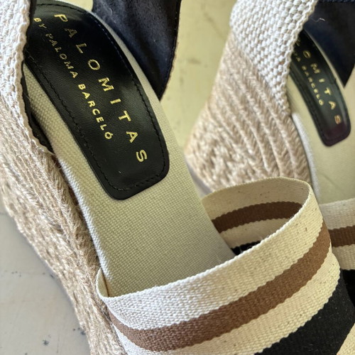 Palomitas by Paloma Barceló espadrilles with jute platform