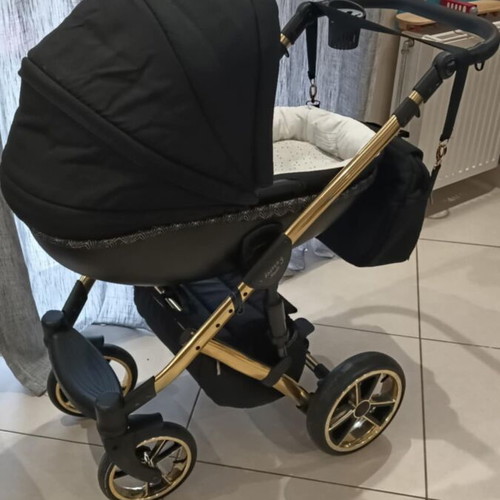 Baby Merc Faster 3 in 1 Limited Edition Black with Gold frame like new