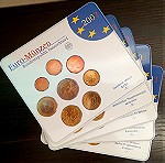  German Mint Euro 5 Χ Coin Set from 2003 G.A.D.I.F.