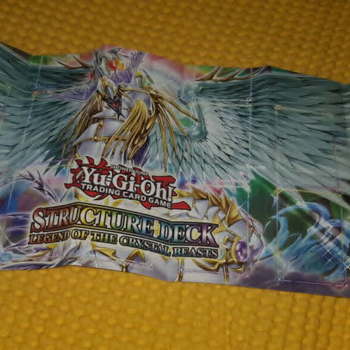 Yu-Gi-Oh! Playmat Structure Deck Legend of the Crystal Beasts like new