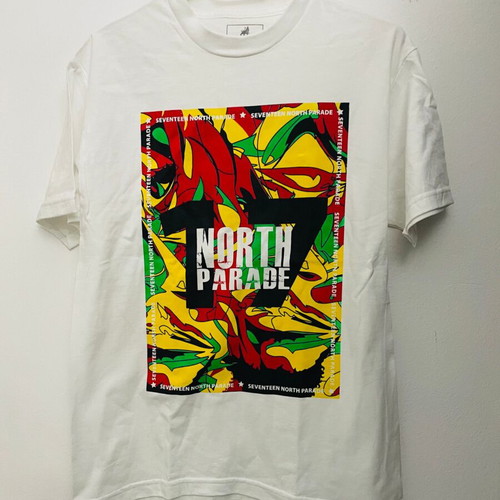 Riddim Driven 17 North Parade T-shirt new, medium, white