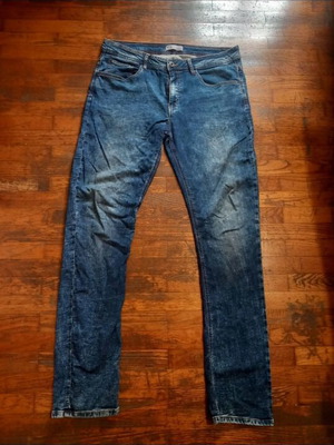 Celio men's jeans used, size M, blue, elastic