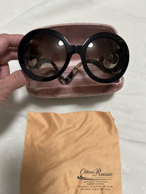 Prada Goggle γυαλιά ηλίου σαν καινούργια, μαύρα