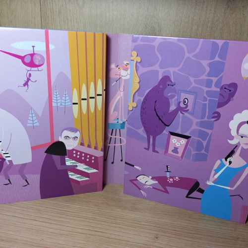 Pink Panther 5 Movies DVD Box like new with Greek subtitles