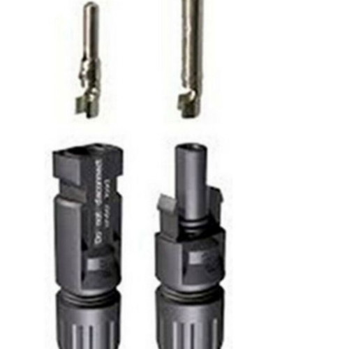 Solar MC4 connection set with cables for photovoltaic system