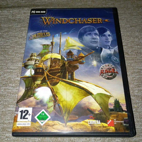 Windchaser PC DVD Game like new, rare Strategy RPG