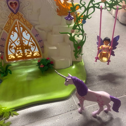 Playmobil small fairy castle like new