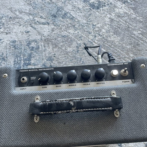 Fender Bassbreaker 007 Head and SC112 Enclosure used tube amp set