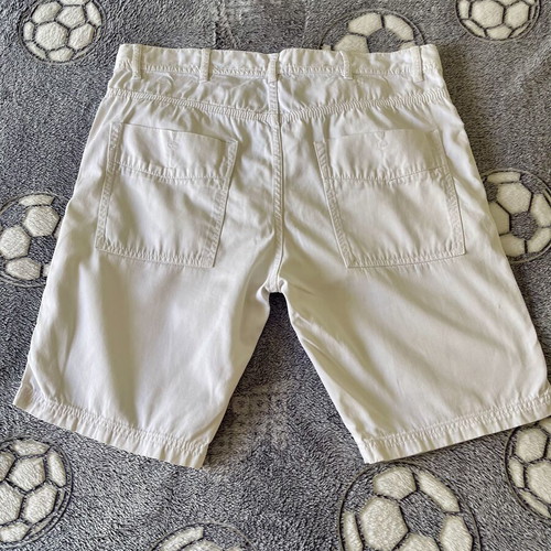 Benetton men's bermuda size M like new, white