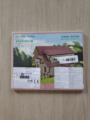 Wooden 3D Puzzle Building Model Kit Cabin Model New